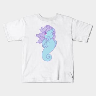 Blue Mermaid Kids T-Shirt